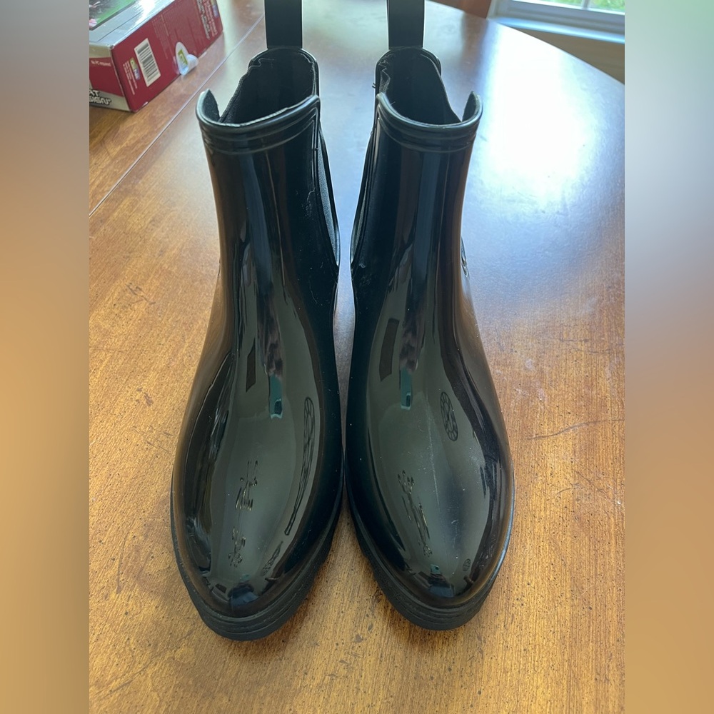 Capelli of New York Black Women's Rain Boots